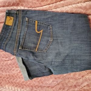 American eagle crop jean size 14